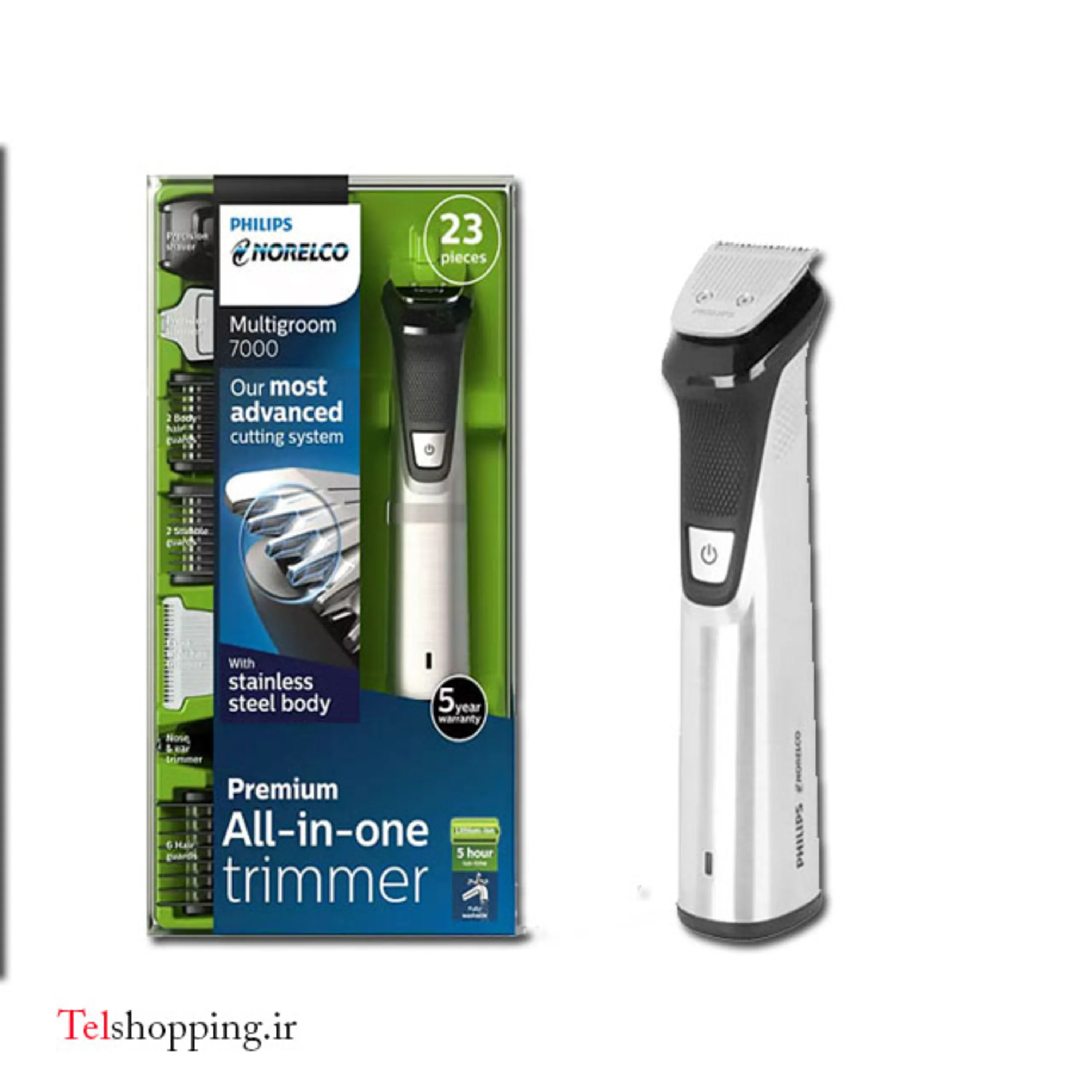 ست ماشین اصلاح موی سر و صورت و بدن فیلیپس مدل MG7750/49